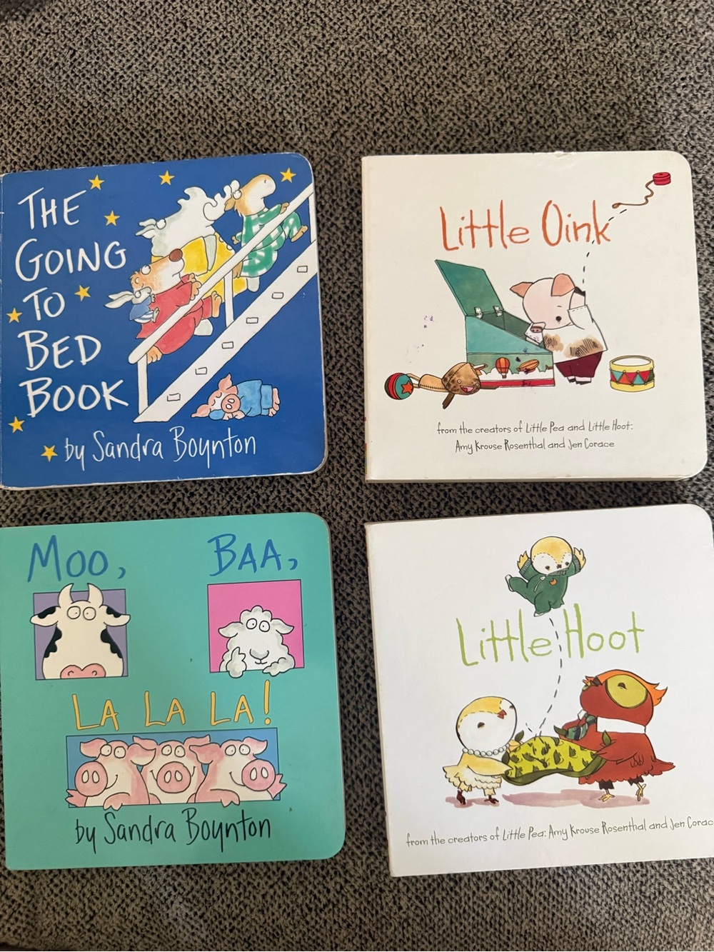 Board Book Set - Blue, White, Teal, Cream